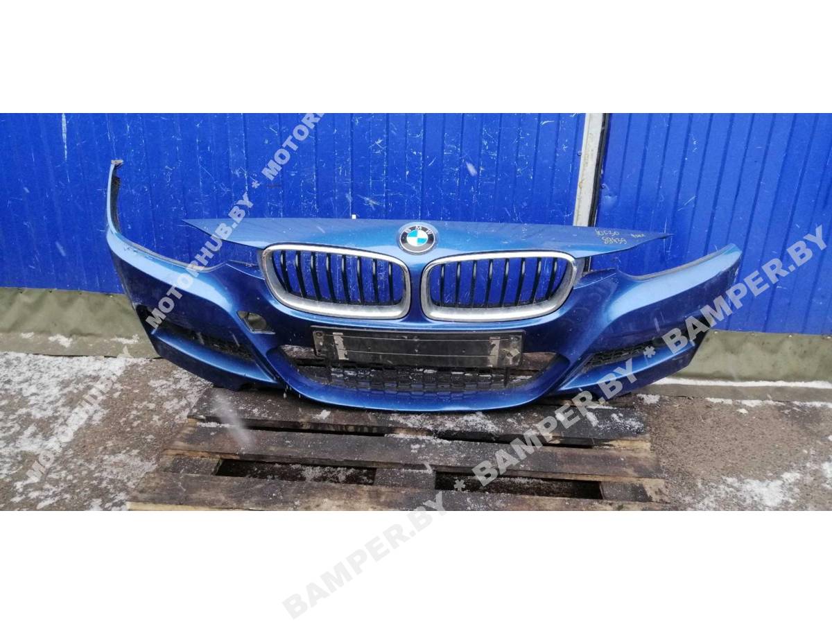 Бампер передний, Буфер передний, накладка бампер передний BMW 3